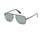 GUESS Meeste P&auml;ikeseprillid GU6939-5802Q Must Nelinurkne Raam Suitsul&auml;&auml;tsed 58mm