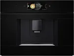 Bosch Serie 8 CTL7181B0 sisseehitatav t&auml;isautomaatne espressomasin, 19 bar, 1500 W, 2,4 l veepaak, 500 g oas&auml;ilitus, integreeritud piimamahuti, Home Connect, must