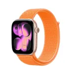 Crong Nylon Sport Loop Apple Watch 38/40/41/42 mm Oranž