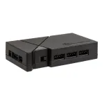 SilverStone SST-LSB01 RGB LED jaotur 2 LED-ribaga, must