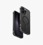 UNIQ Eleva Case with Vertica Stand for iPhone 16 Pro Max 6.9 inch Carbon Black