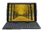 Logitech universaalne klaviatuur ja folio-&uuml;mbris 9-10 tollistele tahvelarvutitele, Bluetooth 3.0, QWERTZ &Scaron;veitsi-saksa paigutus, grafiit
