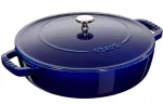 Staub Chistera 28 cm malmpott tumesinine