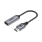 UNITEK DisplayPort-HDMI 2.1 adapter 8K@60Hz HDR 48Gbps 15cm
