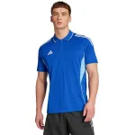 Meeste adidas Tiro 25 Competition Polo s&auml;rk sinine JY1803 2XL