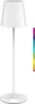 Goobay traadita LED laualamp, suurus M, 38 cm, RGBW, valge (76568)