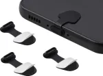 Renkforce USB-C tolmukaitse mobiilseadmetele, 3-osaline komplekt, must (RF-7260818)