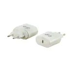 E+P AC211 1-pordiline USB-C seinat&auml;islaadija 25W USB PD 3.0 PPS valge