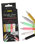 ONLINE&reg; Classic akr&uuml;&uuml;lmarkeri komplekt 1,0 mm, 6 erinevat v&auml;rvi (18631/6)