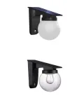 SYNERGY21 S21-LED-0250250 p&auml;ikesepatareiga seinavalgusti pall selge