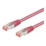 Wentronic Goobay CAT 6 S/FTP paigalduskaabel, magenta, 30 m, LSZH, vask 93440