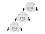 Shelly PbS Hilux DS8 nutikas LED-varjundiga s&uuml;visvalgusti, 3-pakk, 2200-6500K, CRI95, 600 lm, Bluetooth, Wi-Fi, valge