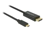Video kaabli adapter USB USB-C DisplayPort DeLOCK 85255