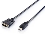 Equip DisplayPort-DVI-D kahe l&uuml;liga kaabel, 2 m, 2 m, DisplayPort, DVI-D, isane, isane, 1920 x 1200 pikslit