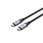 Unitek C14110GY-2M USB-C &ndash; USB-C laadimiskaabel, PD 240 W (48 V/5 A), 2 m, must-hall
