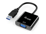 Equip USB 3.0 VGA-adapter, 3.2 Gen 1 (3.1 Gen 1), USB Type-A, VGA (D-Sub) v&auml;ljund, 1920 x 1080 pikslit