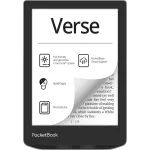 PocketBook Verse - 15,2 cm (6 inch) - E Ink Carta - 758 x 1024 pikslit - ACSM - DOCX - AZW - DjVu - PRC - AZW3 - EPUB - MOBI - RTF - EPUB DRM - FB2 - PDF - CBR - FB2.ZIP - PDF DRM - TXT