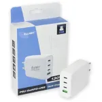 Toiteplokk ALLNET PSU-GaNPD-USB-1A3C-130W &mdash; 130 W, 1&times; USB-A, 3&times; USB-C