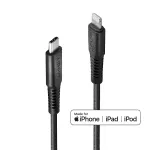 Lindy 3m tugevdatud USB Type C to Lightning kaabel
