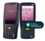 CipherLab RK25 mobiilne andmekogumisseade, 2D-skanner (keskmine t&ouml;&ouml;ulatus), 10,5 cm (4 tolli) 480 x 800, Android 9.0, 3 GB RAM, 16 GB m&auml;lu, Bluetooth, Wi-Fi, NFC, 4G