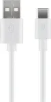 Wentronic 45563 1m USB A USB C isane isane valge USB-kaabel (45563)