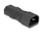 Toiteadapter DeLOCK IEC 60320 C14 C13-le pistikupesa 10A sirge must