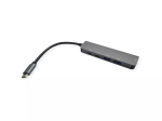 S&uuml;learvuti dokk VALUE 12.99.1137 Juhtmega USB 3.2 Gen 1 USB-C Must Hall