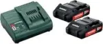 Aku ja laadija komplekt Metabo 685161000 liitium-ioon 2 Ah