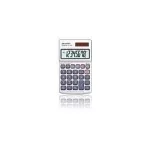 Sharp EL-250S kalkulaator tasku P&otilde;hiline Silver
