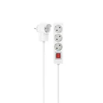 Hama 00223081 pikendusjuhe 1,4 m 3 vahelduvvoolu pistikupesa Siseruumidesse Valge