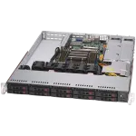 Supermicro A+ Server 1114S-WTRT - Server - Rack Mount - 1U - 1-Way - RAM 0 GB - SATA - Hot-Swap 6.4 cm (2.5) - ilma HDD - AST2500 - 10 GigE - Monitor: puudub