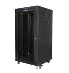 Rack-kapp 19 tolli 22U 600x600 mm must LANBERG FF01-6622-12BL