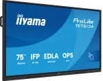 Interaktiivne lameekraan IIYAMA TE7513A-B2AG 75 tolli 4K UHD puuteekraan, 500 cd/m&sup2;, Wi‑Fi, Android, 24/7