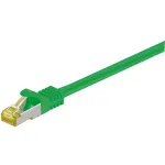 Wentronic Goobay Cat.7 toorkaabli patch-kaabel, S/FTP (PiMF), roheline, 2 m - LSZH halogeenivaba, vask, RJ45 pistik (91604)