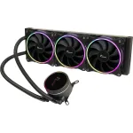 Universaalne vedelikjahuti INTER-TECH LC-360 RGB &mdash; 12 cm ventilaator, h&uuml;drauliline laager, must