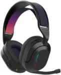 Jlab Nightfall juhtmevaba m&auml;ngupeakomplekt, must Kahekordne juhtmevaba &uuml;hendus USB v&otilde;i Bluetoothi kaudu, p&ouml;&ouml;ratav mikrofon, kuni 70 tundi aku kestvust