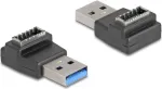 DeLOCK 67236 kaabel &uuml;leminekupistik USB Type-A USB Type-E Must