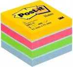 Post-It 2051-U kleepm&auml;rkmikud ruudukujulised sinine - roheline - roosa - kollane (2051-U)