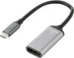 Renkforce RF-5397866 Videokaabel-adapter 0,15 m DisplayPort USB-C Must - H&otilde;bedane (RF-5397866)