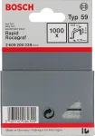 Bosch 2 609 200 239 klambrid, klambripakk, 1000 klambrit