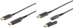 shiverpeaks BS30-02085 HDMI-kaabel 15 m HDMI A-t&uuml;&uuml;p (Standard) HDMI D-t&uuml;&uuml;p (Mikrofon) Must (BS30-02085)
