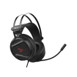 Steelplay Wired 3D Headset - Hp51 - Must (Multi), Juhtmega, M&auml;ngimine, 20 - 20000 Hz, 329 g, Peakomplekt, Must, Punane