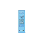 HYTE Y70 Touch Display Upgrade Blueberry Milk &mdash; 14,5-tolline puuteekraan, sinine