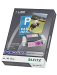 Kilekaantekile taskud LEITZ iLAM UDT 222 &times; 309 mm l&auml;ikiv l&auml;bipaistev, EVA/PET, pakis 100