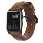 NOMAD Traditional Band - Horween Nahkrihm Apple Watch 46mm/49mm, Rustic Brown, Must Riistvara