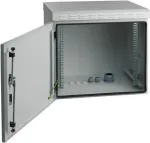 EFB Elektronik 19-tolline seinakapp IP55, 16U, terasuks, s&uuml;gavus 600 mm, RAL 7035