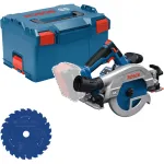 BOSCH T&ouml;&ouml;riistade Komplekt: Juhtmeta Ketassaag GKS 18V 57 GX koos Saekettaga L-BOXX-is