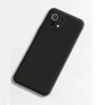 Evelatus Xiaomi Mi 11 Lite / 11 Lite 5G / 11 Lite 5G NE Nano Silikoonkate Soft Touch TPU Must