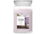 Yankee Candle Signature Dried Lavender & Oak Large Jar Candle 567g