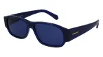 FERRAGAMO SF1109S571443 Meeste p&auml;ikeseprillid, matt must atsetaatraam, hallid pol&uuml;karbonaat l&auml;&auml;tsed, 57mm